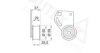 SPIDAN 0067115 Tensioner Pulley, timing belt